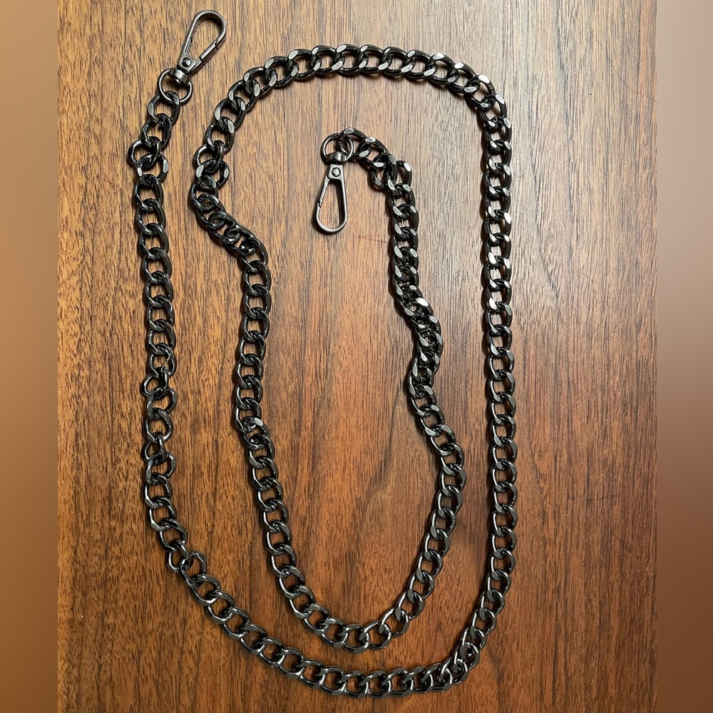 !!NEW!! Gun Metal Chain for Bag/Wallet - 32” - Heavy Weight